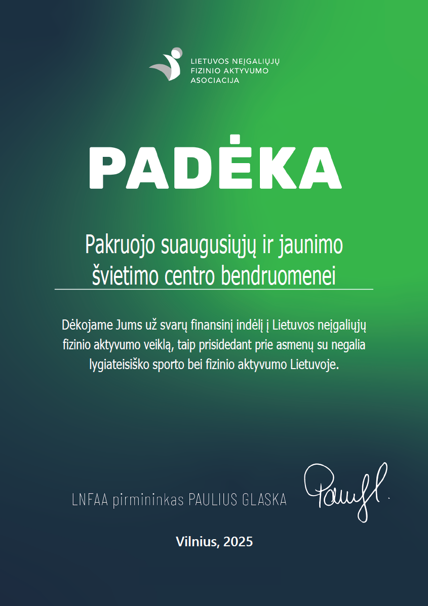 Padėka